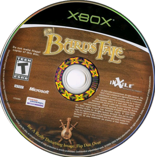 Bard's Tale, The (USA) Game Disc
